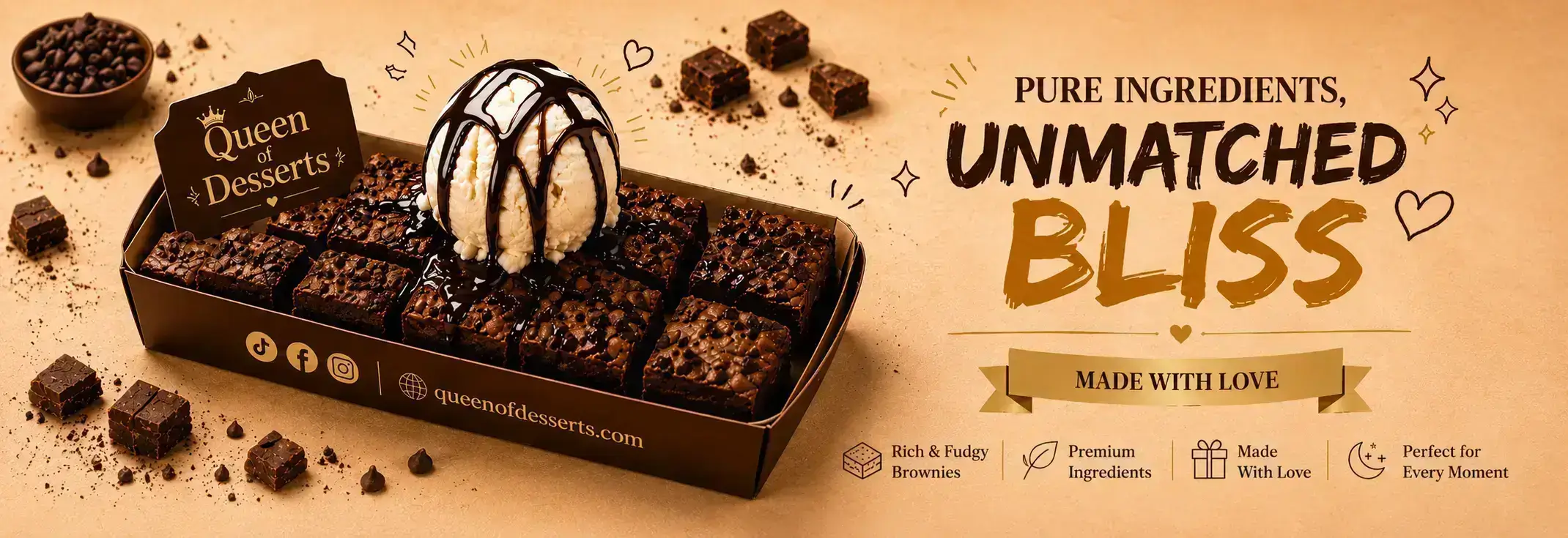 Homemade Chocolate Brownies & Gift Boxes Karachi – Same Day Delivery